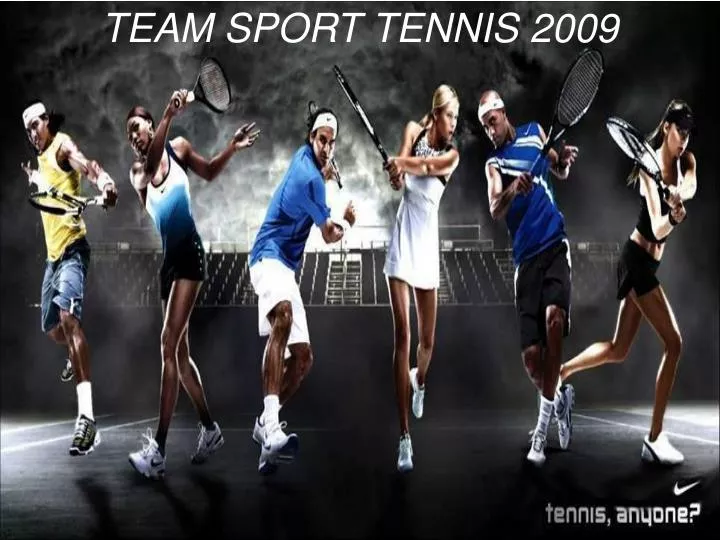 team sport tennis 2009