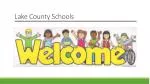 Lake County Schools - slide 1