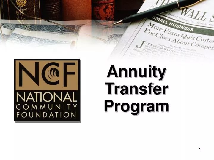 annuity transfer program