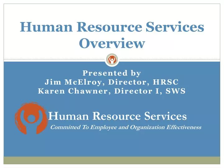 human resource services overview