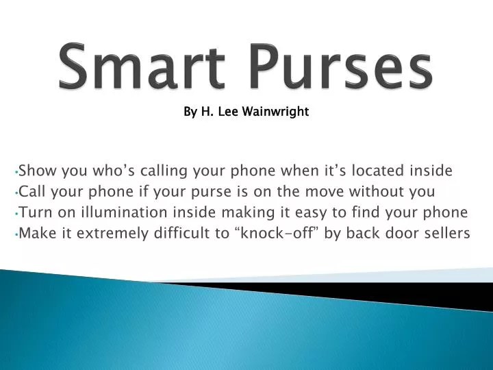 smart purses