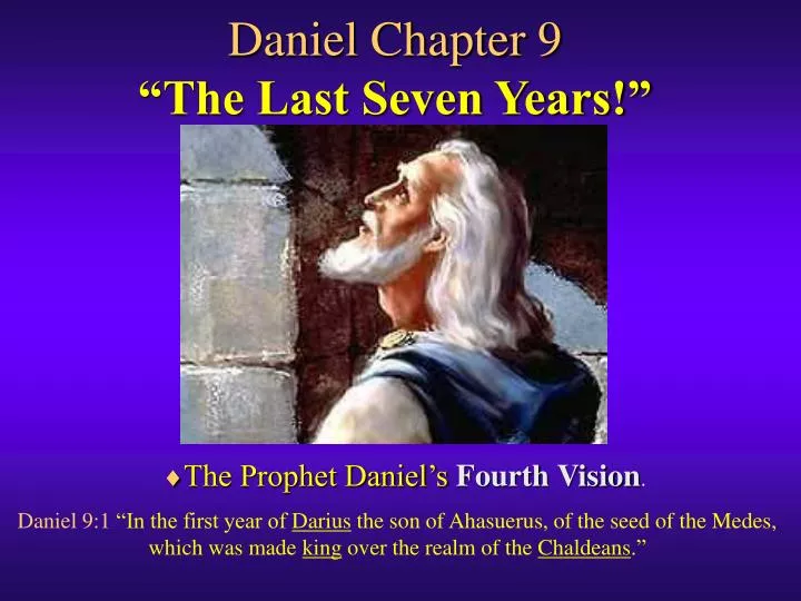 daniel chapter 9 the last seven years