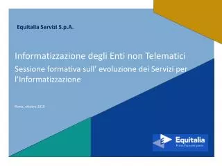 equitalia servizi s p a