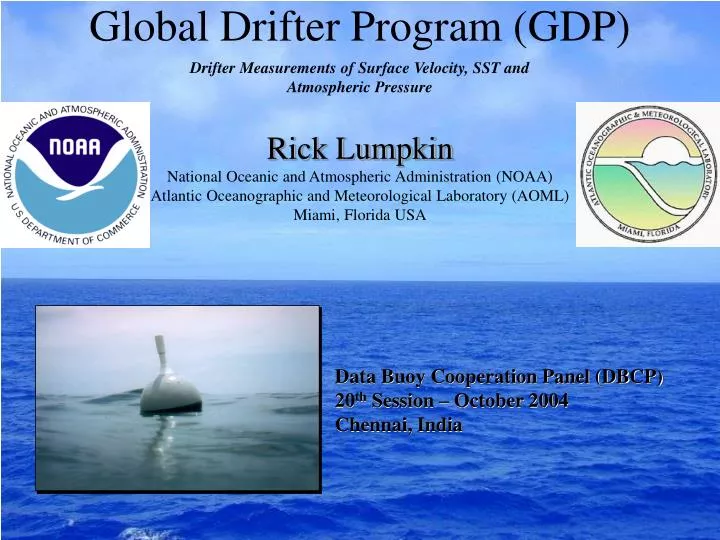 global drifter program gdp
