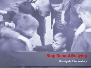 Stop School Bullying