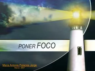 poner foco