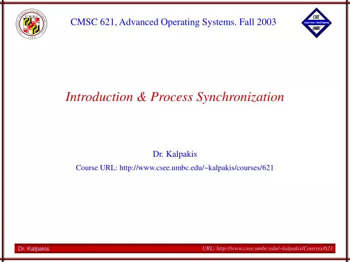 introduction process synchronization