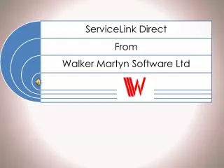 Overview of the ServiceLink Direct job cycle