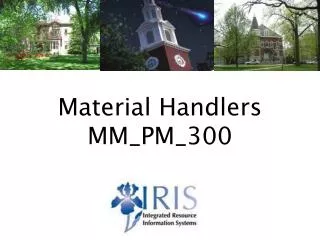 Material Handlers MM_PM_300