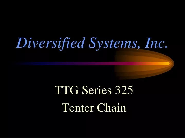 diversified systems inc