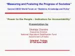Empowering Citizens Through Accountability: Insights from the OECD World Forum (2007) - slide 1