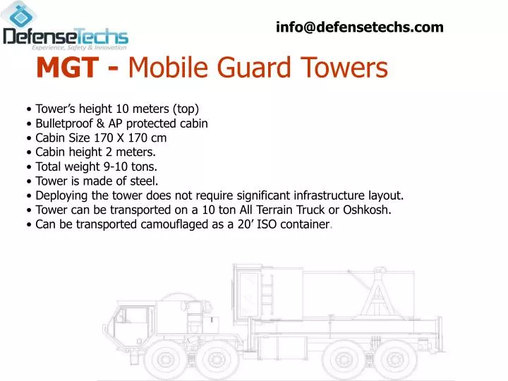 mgt mobile guard towers