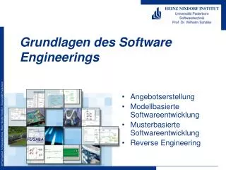 grundlagen des software engineerings