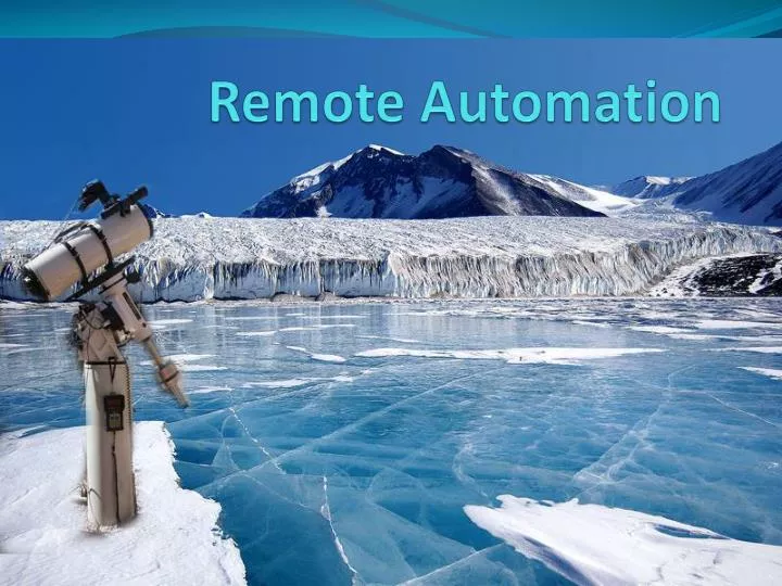 remote automation