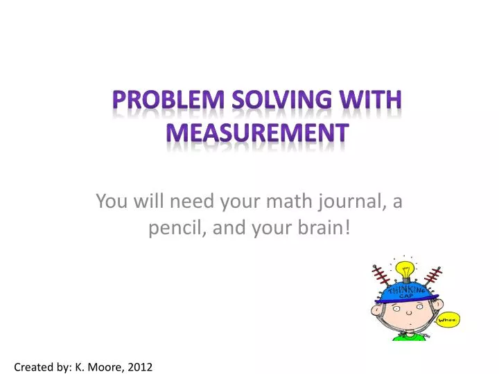 problem solving with measurement