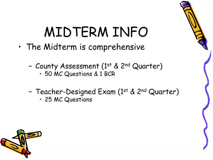 midterm info