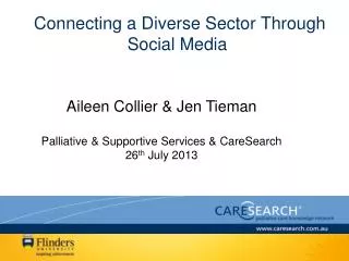 Connecting a Diverse Sector Through Social Media