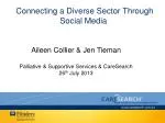 Connecting a Diverse Sector Through Social Media