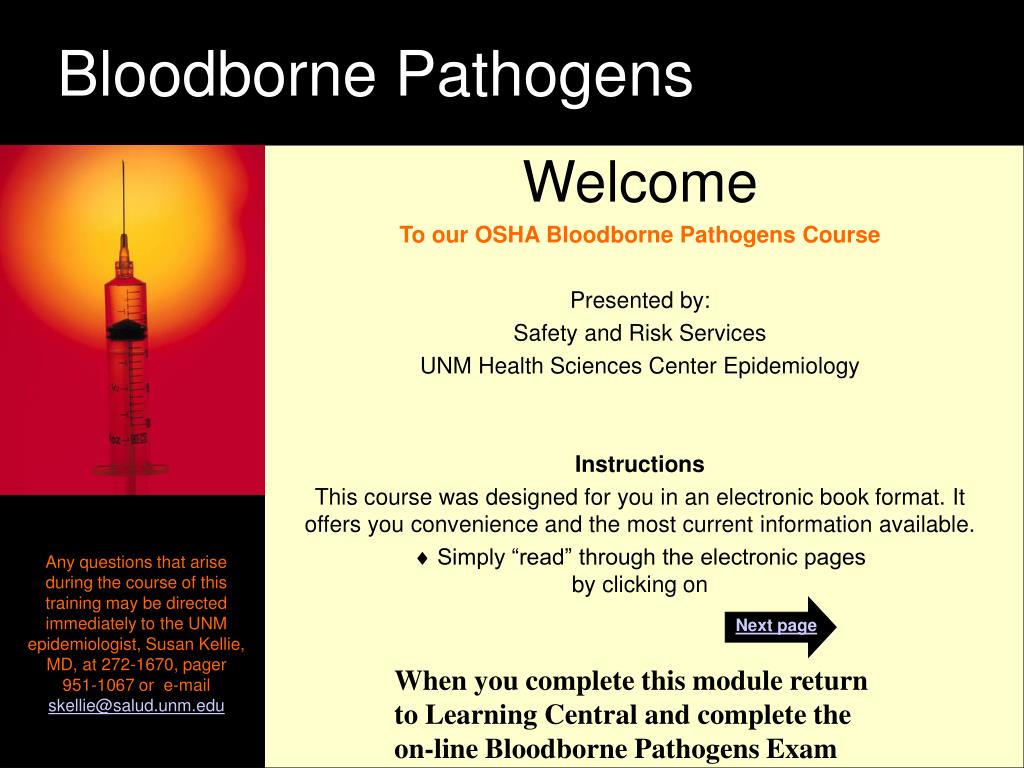 PPT - Bloodborne Pathogens PowerPoint Presentation, free download - ID ...