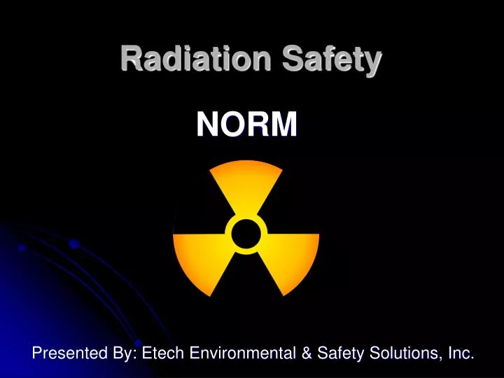radiation safety