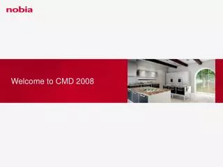 Welcome to CMD 2008