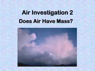 Air Investigation 2