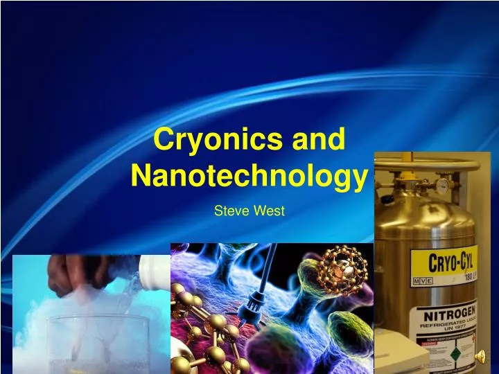 cryonics and nanotechnology