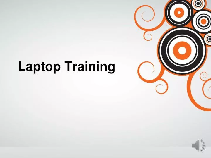 laptop training