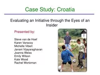 Case Study: Croatia