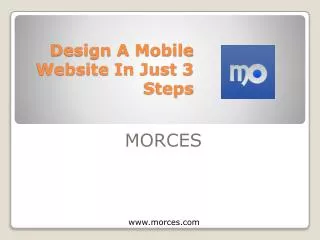 Design mobile sites