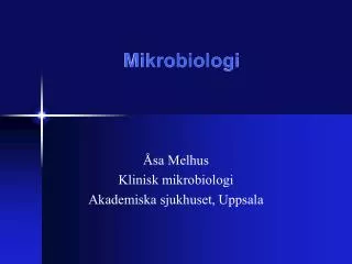 mikrobiologi