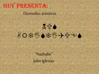 nus artistiques