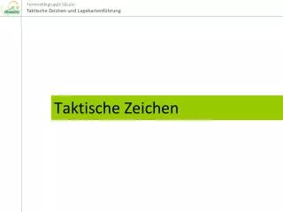 taktische zeichen