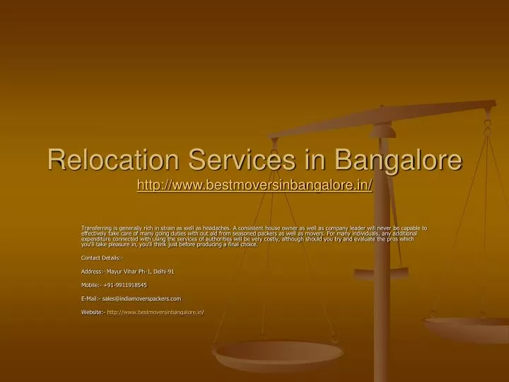 relocation services in bangalore http www bestmoversinbangalore in