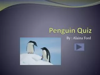 Penguin Quiz
