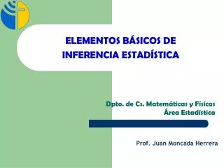 PPT - Inferencia Estadística PowerPoint Presentation, Free Download ...