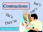 Understanding English Contractions and Usage - slide 1