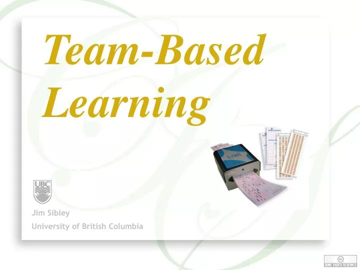 team based learning