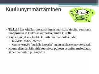 kuullunymm rt minen