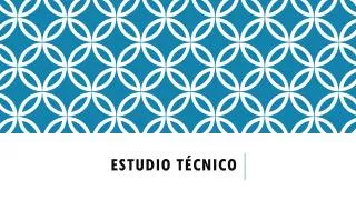 estudio t cnico