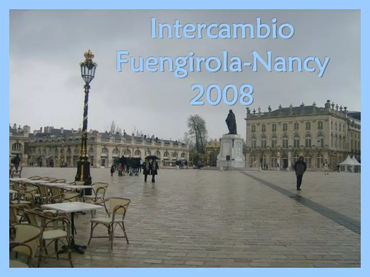 intercambio fuengirola nancy 2008