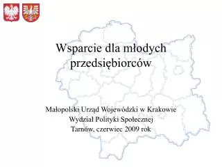 wsparcie dla m odych przedsi biorc w
