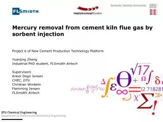 Mercury removal from cement kiln flue gas by sorbent injection