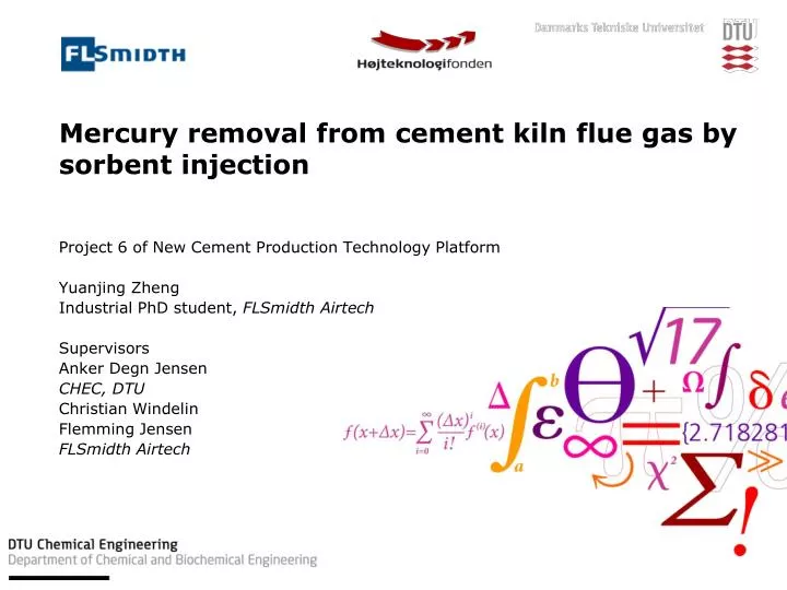 mercury removal from cement kiln flue gas by sorbent injection