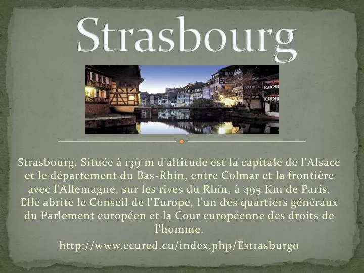 strasbourg