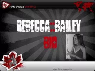 Rebecca :: Bailey bio