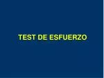 TEST DE ESFUERZO - slide 1