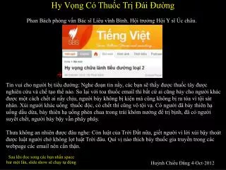 hy v ng c thu c tr i ng