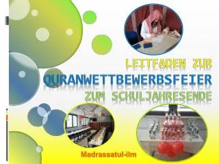 leitfaden zur quranwettbewerbsfeier zum schuljahresende