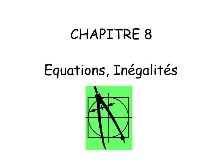 chapitre 8 equations in galit s